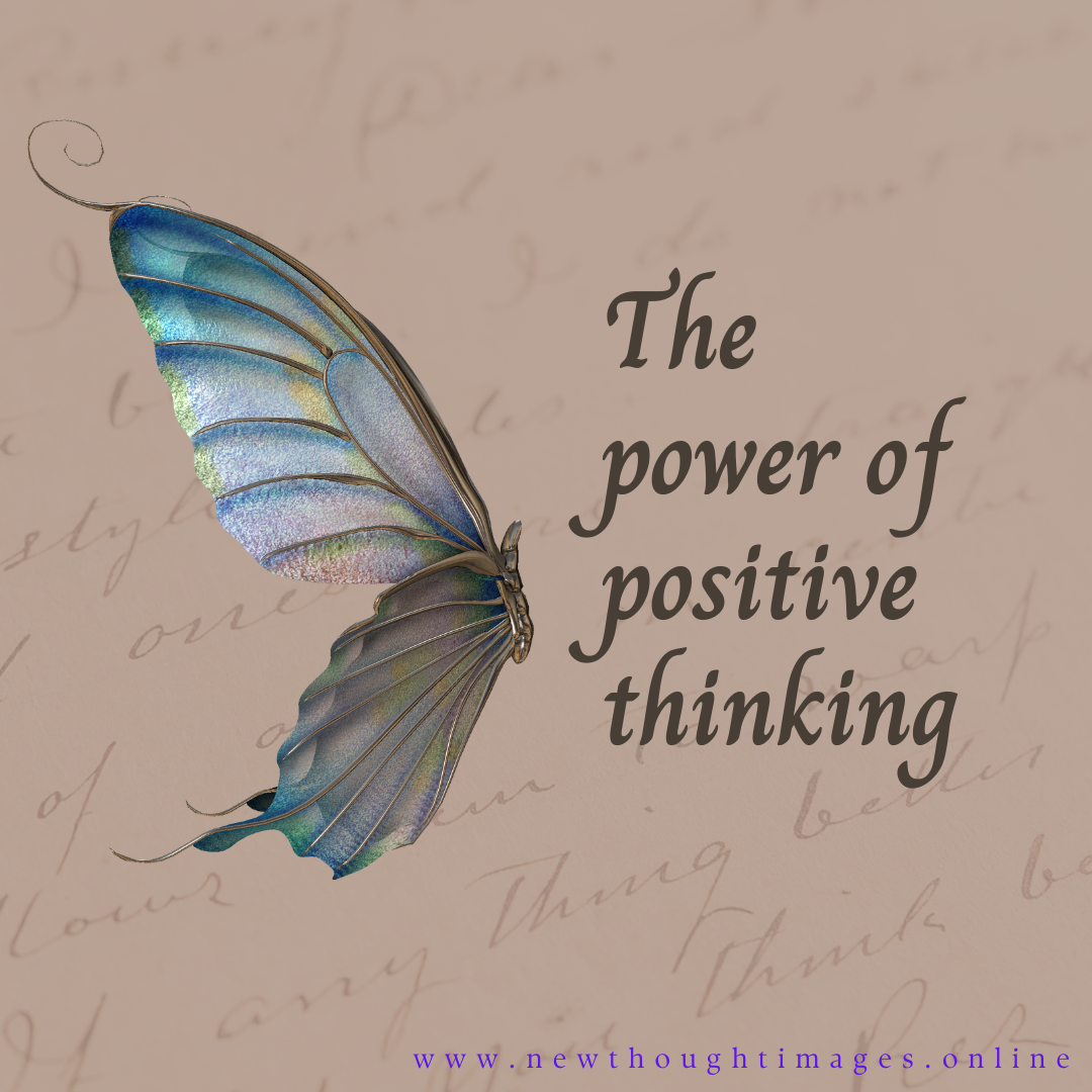 Power of Positive Thinking With Beautiful Butterfly