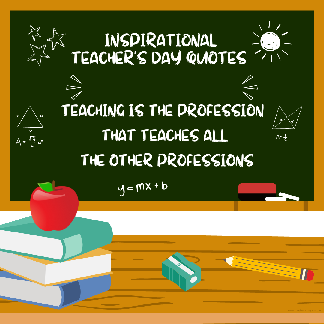 Inspirational Teachers Day Best Quotes