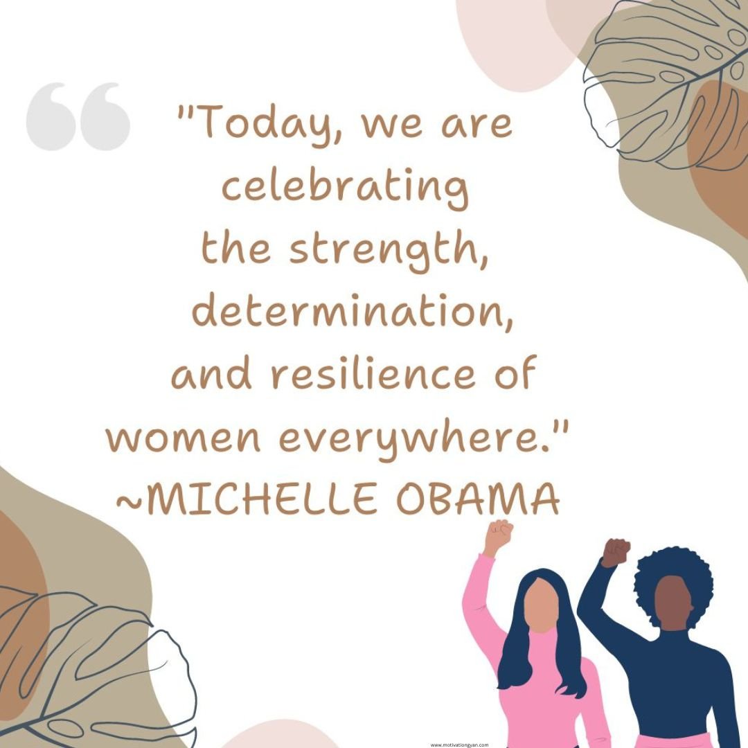 International Women Day Michelle Obama Quotes