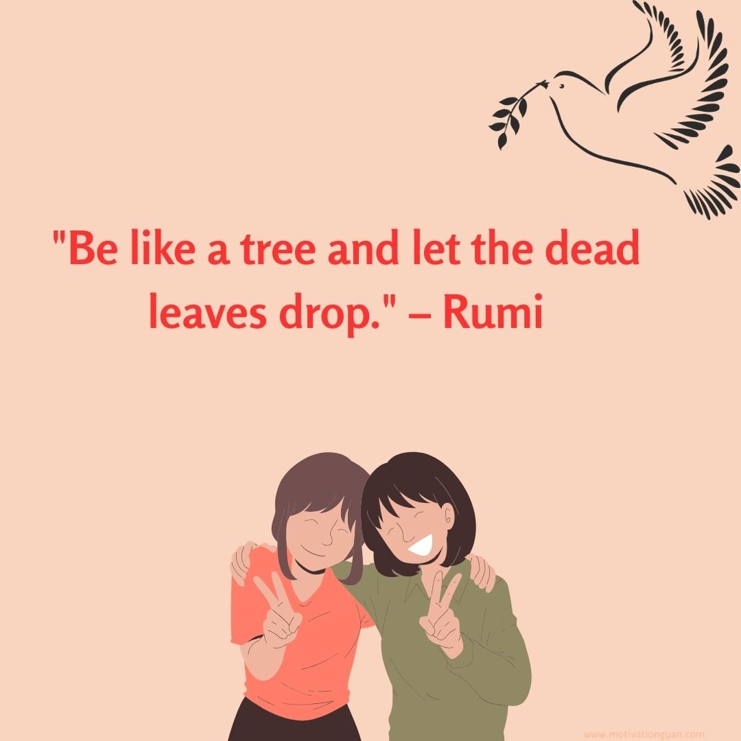 Positive Spiritual Peace Quotes Written By Rumi 