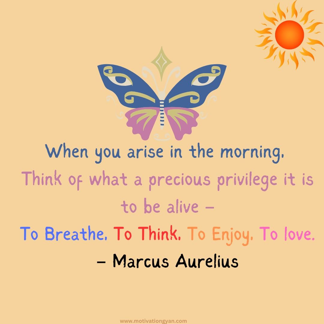 Spiritual Inspirational Good Morning Quotes By Marcus