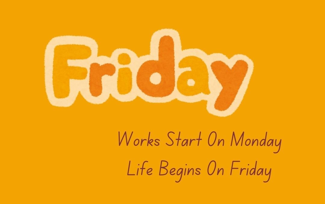 Friday Motivational Quotes For Work Write On Yellow Template