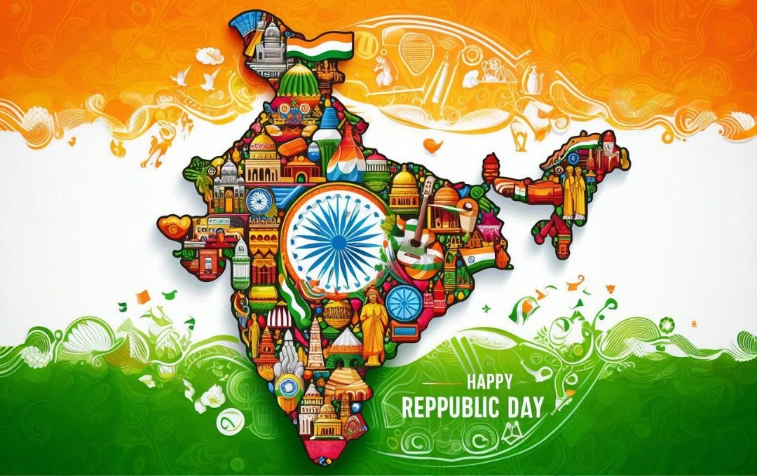 Indian Map reflect All the Indian Culture 